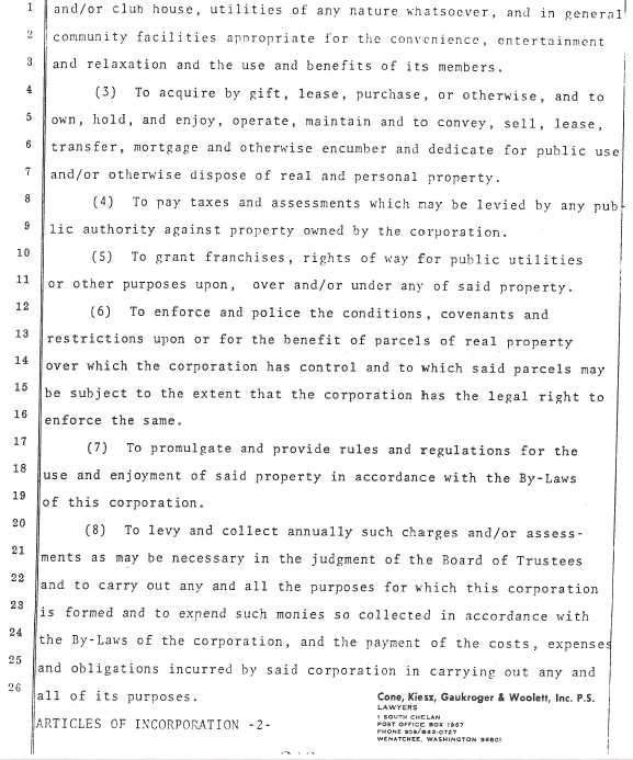 Articles & Bylaws