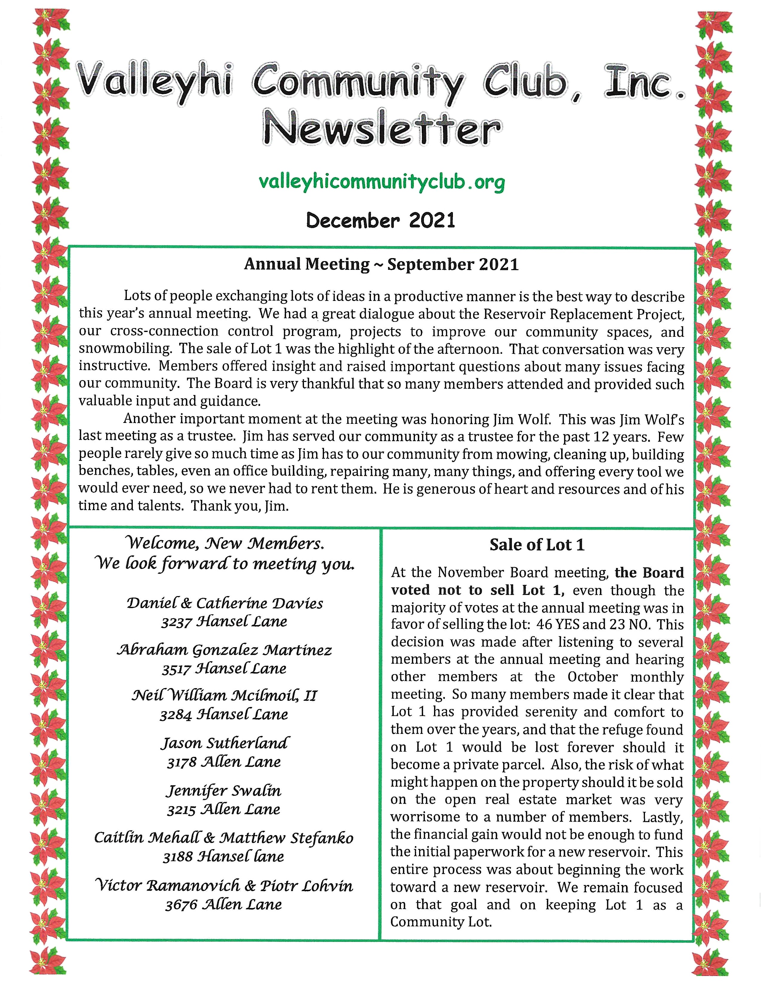 Newsletters