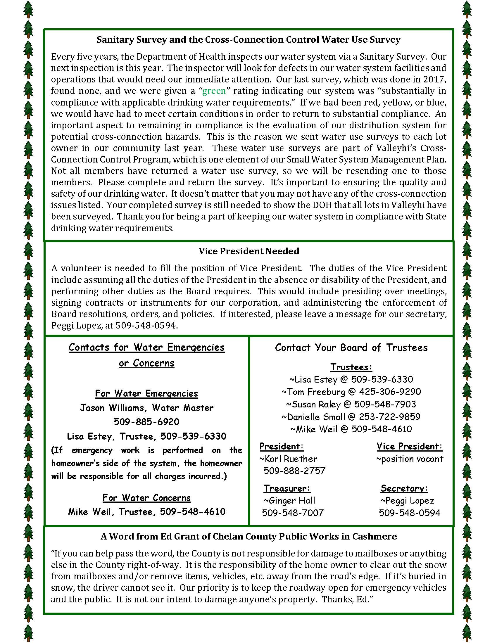 2022 - April - Newsletter pg. 3