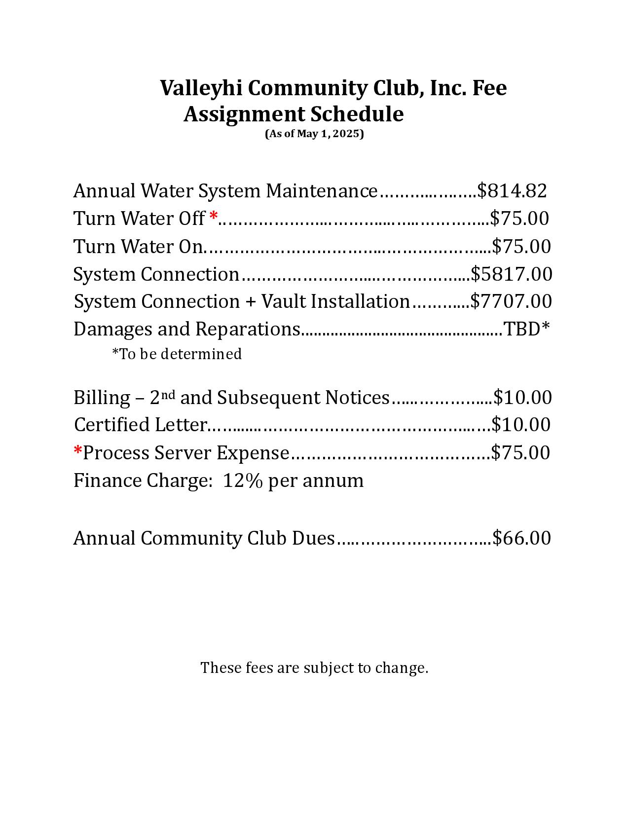 Fee Assignment Schedule - 2025-page-001