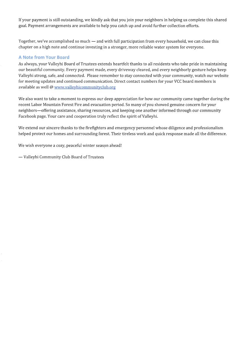 Newsletter 2025 page 2